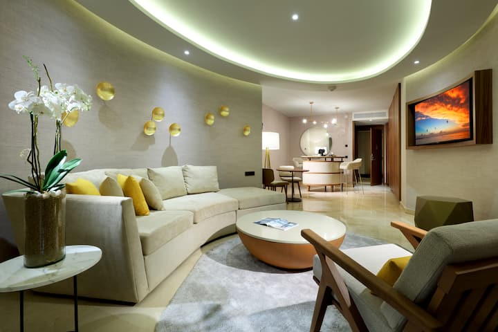 Guest room at the TRS Coral Costa Mujeres, a Registry Collection Hotel in Cancun, Other than US/Canada