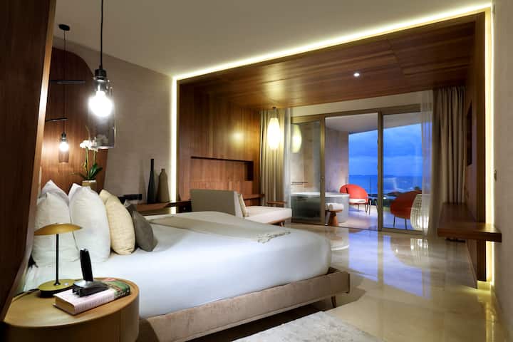 Guest room at the TRS Coral Costa Mujeres, a Registry Collection Hotel in Cancun, Other than US/Canada