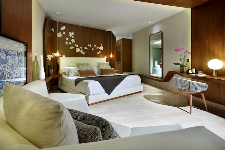 Guest room at the TRS Coral Costa Mujeres, a Registry Collection Hotel in Cancun, Other than US/Canada