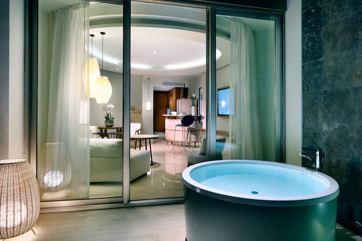 Guest room at the TRS Coral Costa Mujeres, a Registry Collection Hotel in Cancun, Other than US/Canada