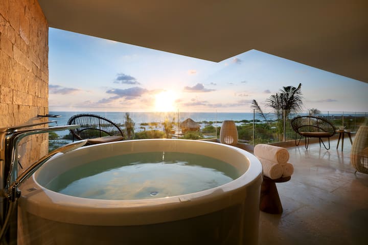 Guest room at the TRS Coral Costa Mujeres, a Registry Collection Hotel in Cancun, Other than US/Canada