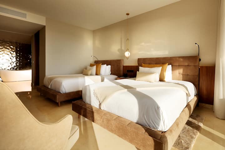 Guest room at the TRS Coral Costa Mujeres, a Registry Collection Hotel in Cancun, Other than US/Canada