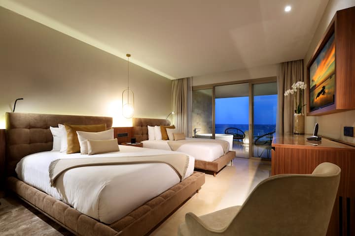 Guest room at the TRS Coral Costa Mujeres, a Registry Collection Hotel in Cancun, Other than US/Canada