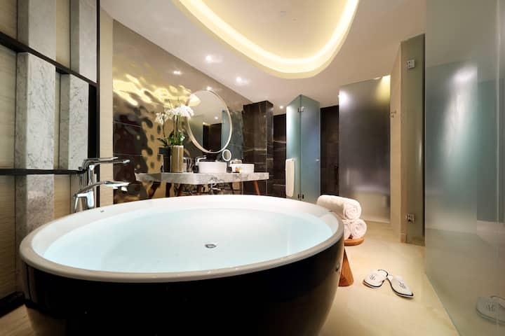 Guest room at the TRS Coral Costa Mujeres, a Registry Collection Hotel in Cancun, Other than US/Canada