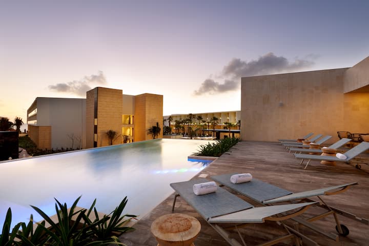 Pool at the TRS Coral Costa Mujeres, a Registry Collection Hotel in Cancun, Other than US/Canada