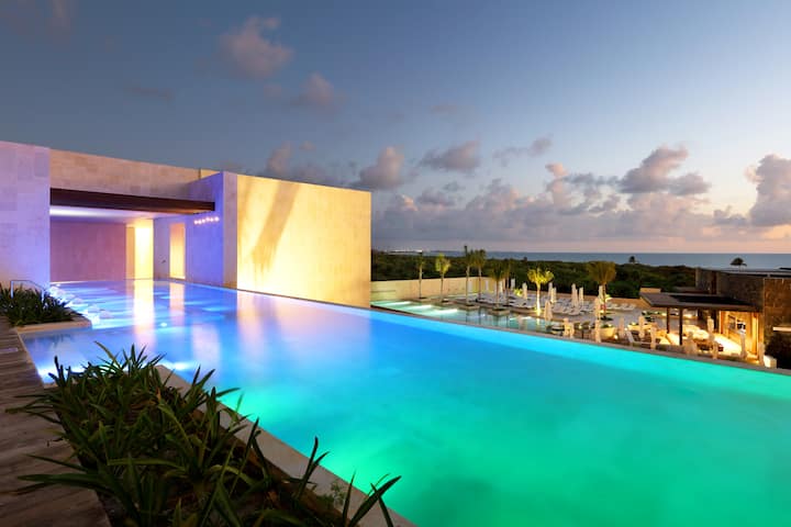 Pool at the TRS Coral Costa Mujeres, a Registry Collection Hotel in Cancun, Other than US/Canada