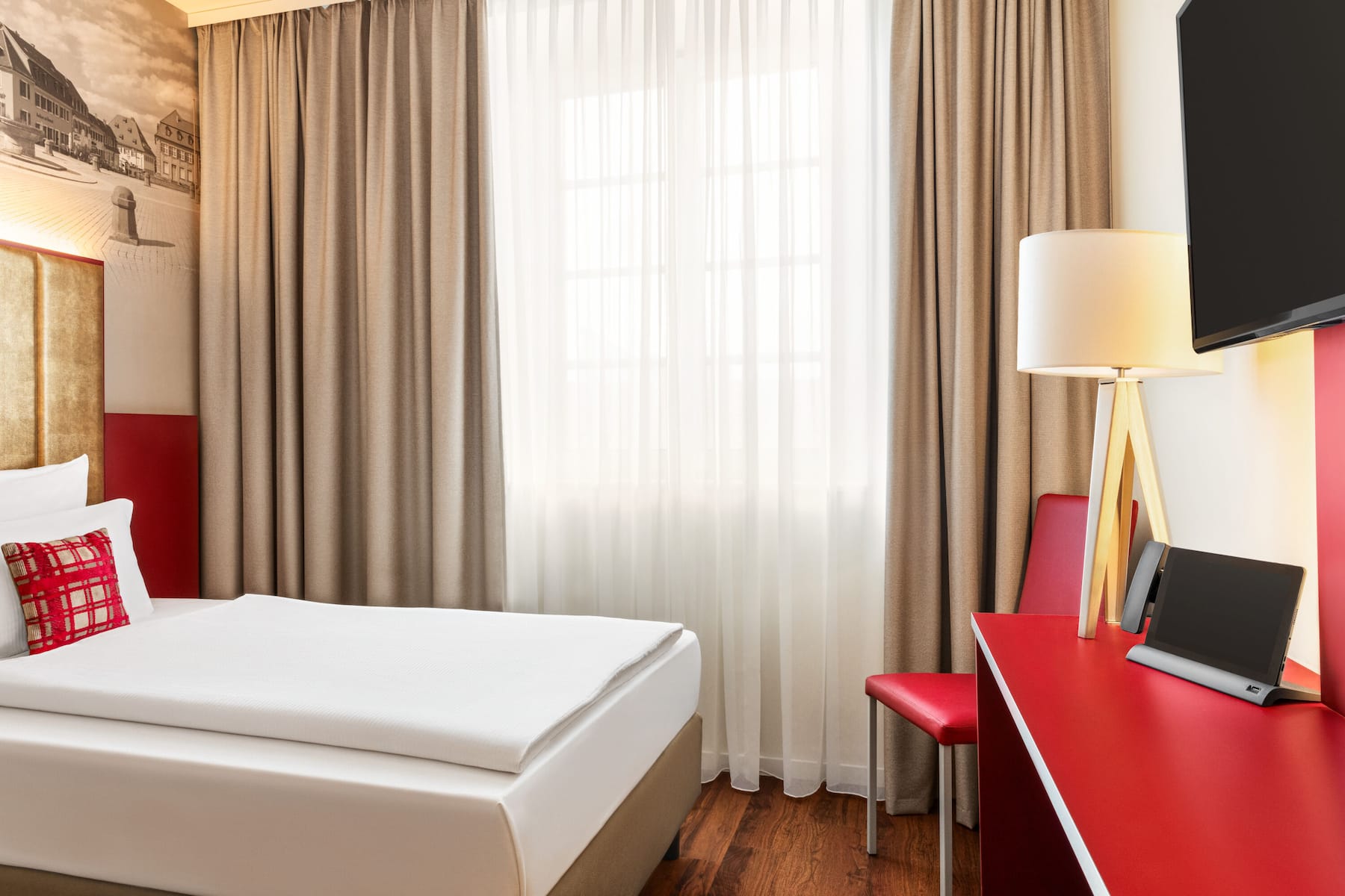 Guest room at the Amedia Plaza Speyer, Trademark Collection by Wyndham in Speyer, Other than US/Canada
