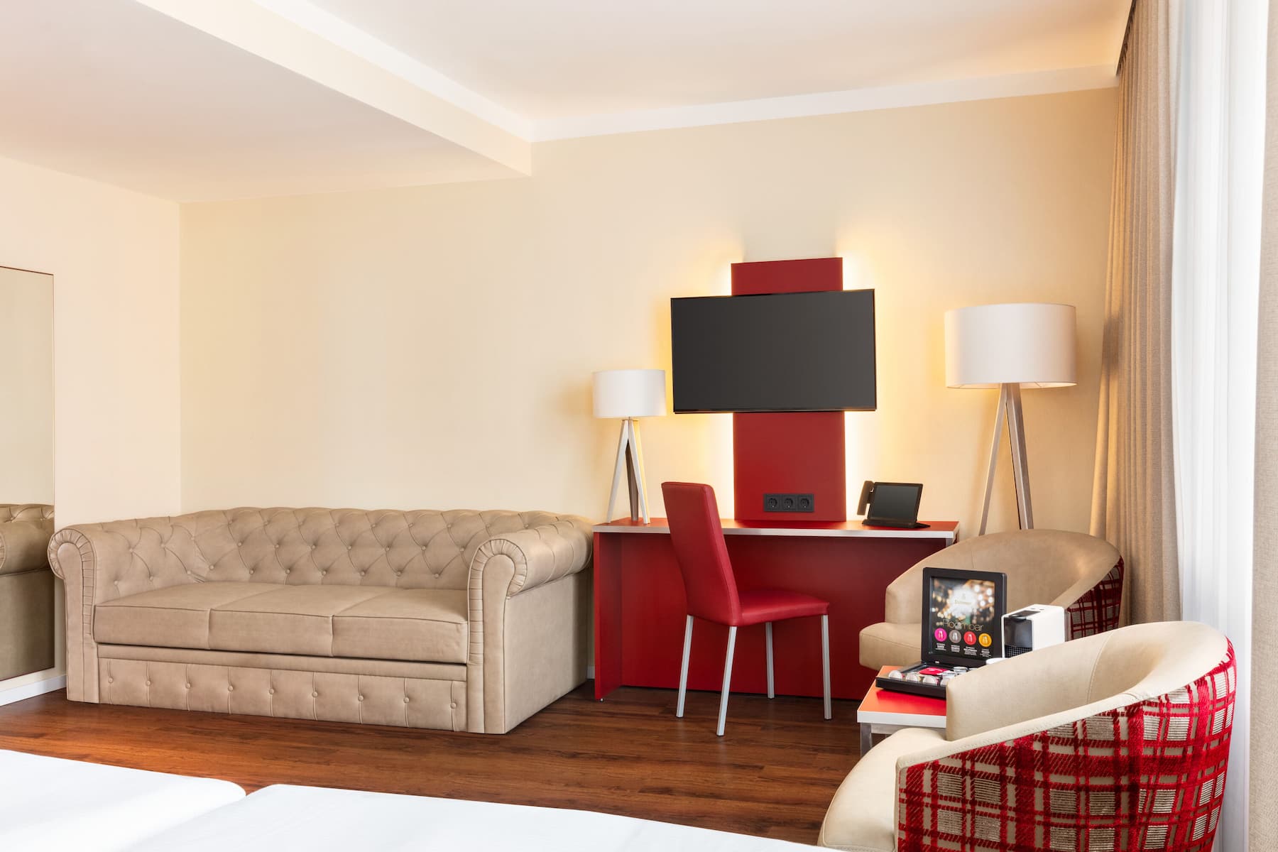 Guest room at the Amedia Plaza Speyer, Trademark Collection by Wyndham in Speyer, Other than US/Canada