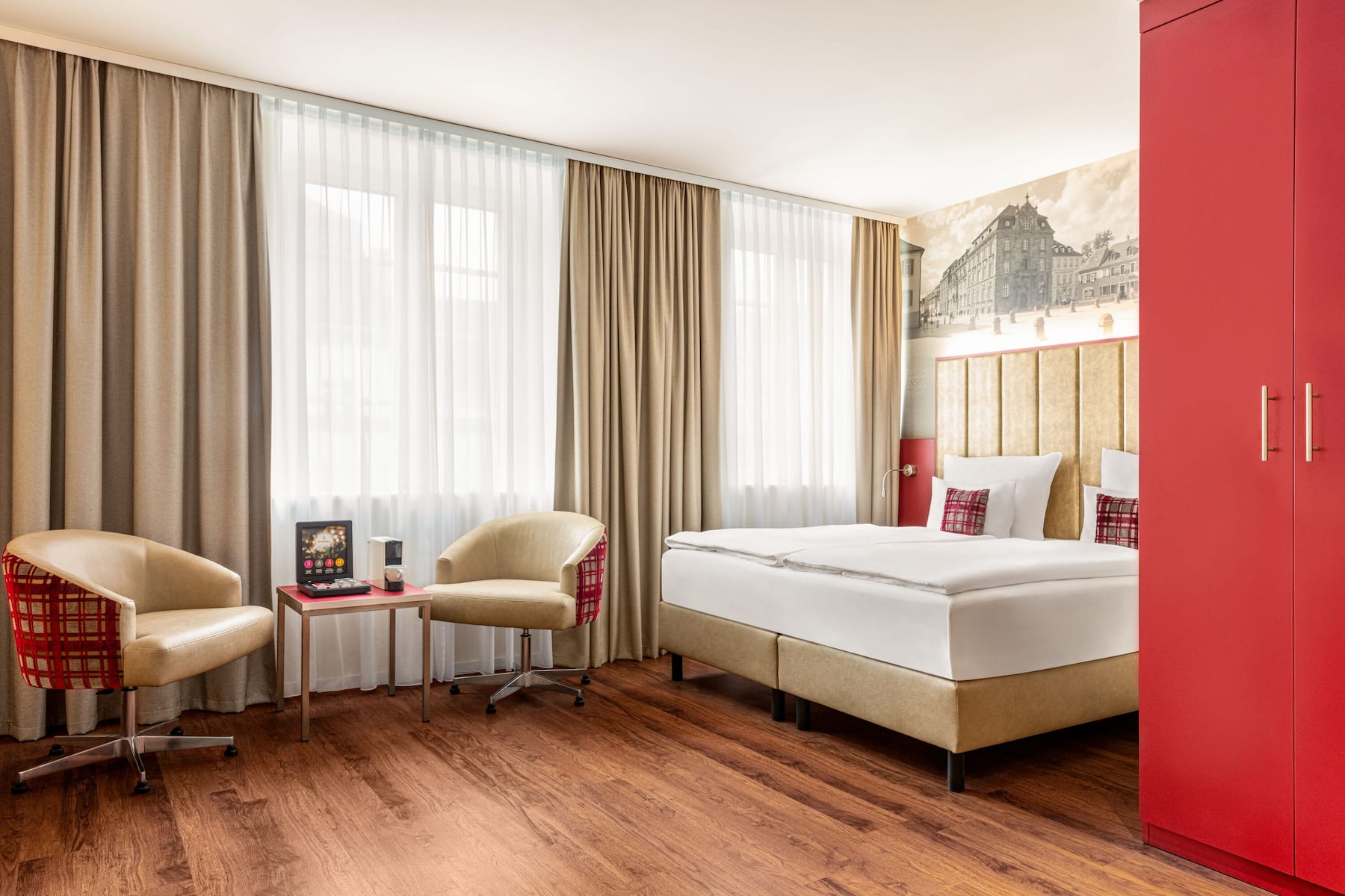 Guest room at the Amedia Plaza Speyer, Trademark Collection by Wyndham in Speyer, Other than US/Canada