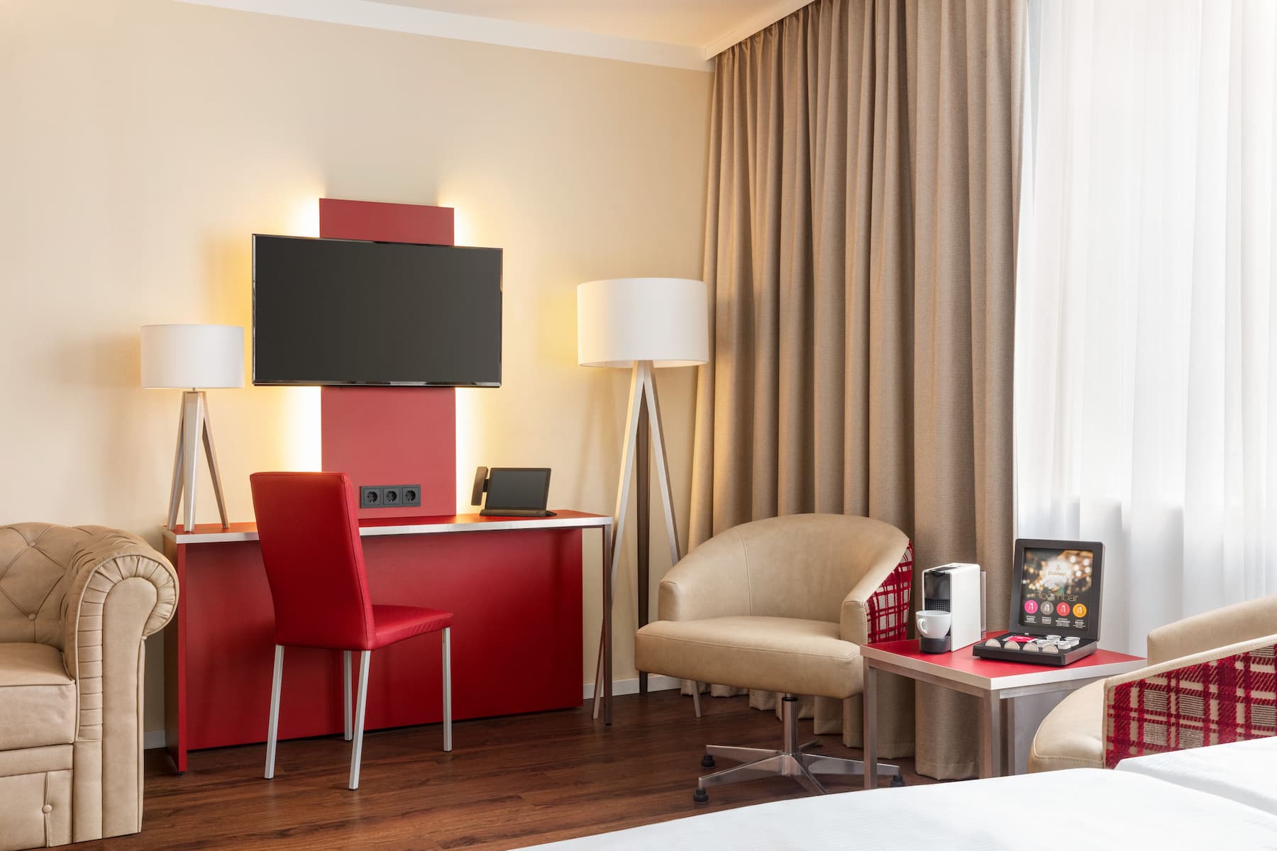 Guest room at the Amedia Plaza Speyer, Trademark Collection by Wyndham in Speyer, Other than US/Canada