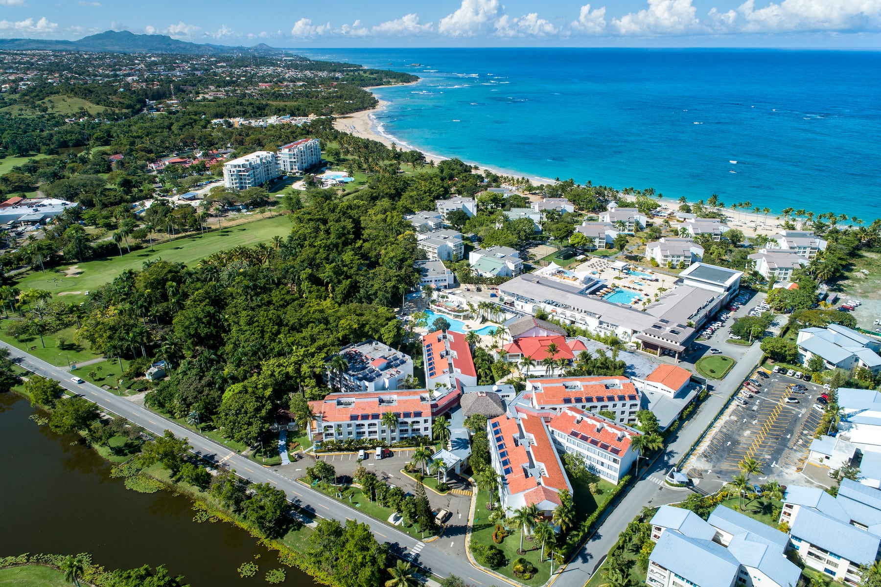 Aerial View of Viva Heavens by Wyndham, A Trademark All Inclusive hotel in Puerto Plata, Other than US/Canada