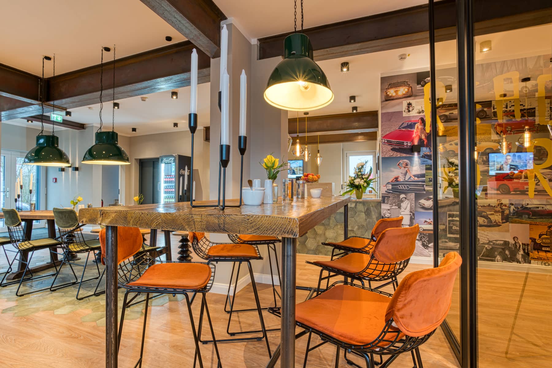 Vienna House Easy by Wyndham Ingolstadt restaurant breakfast area with seating in Ingolstadt, Other than US/Canada