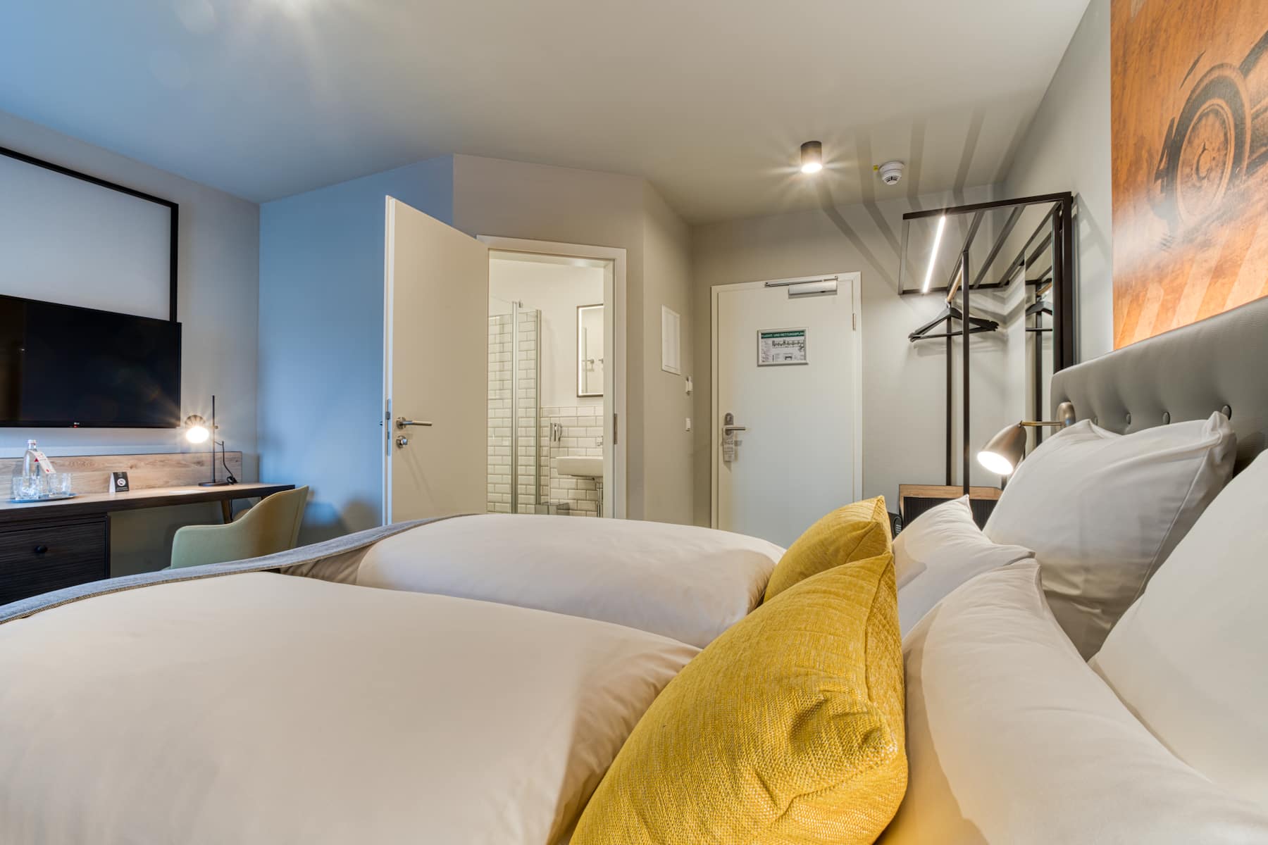 Guest room at the Vienna House Easy by Wyndham Ingolstadt in Ingolstadt, Other than US/Canada